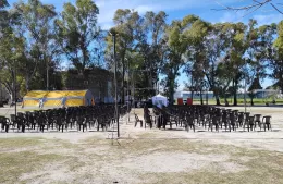 Así se prepara el Parque Cívico para la campaña evangélica